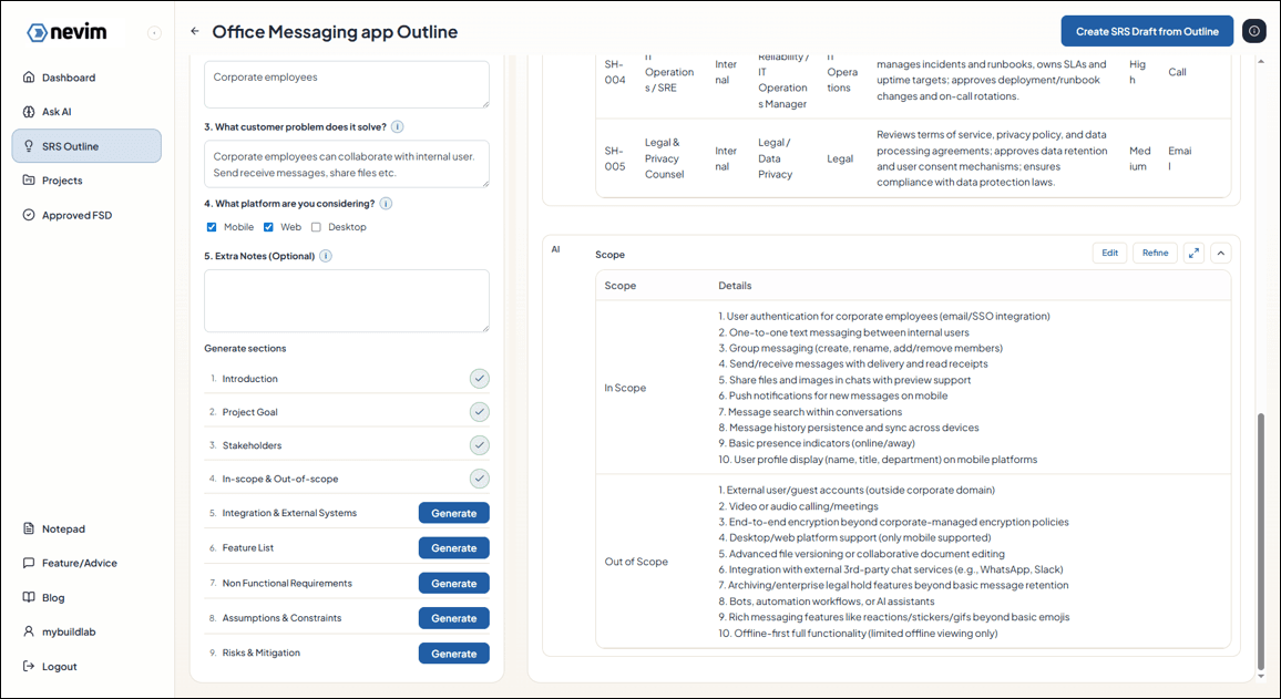AI generation step two
