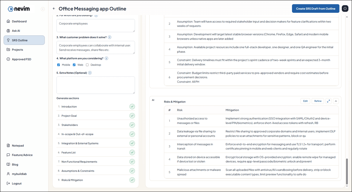 AI generation step three